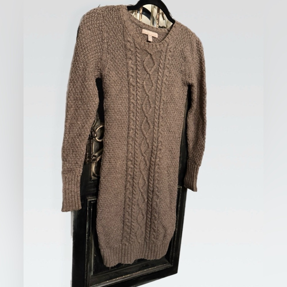 Banana Republic Taupe Knit Pullover dress